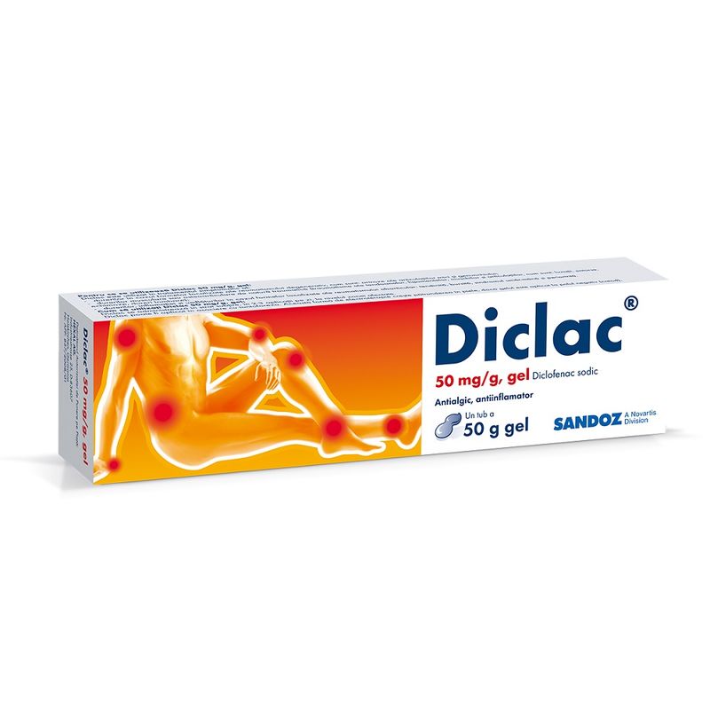 Diclac gel, 50 mg/g, Sandoz | 50 g