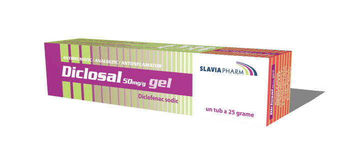 Diclosal gel 50 mg/g, Slavia Pharm | 25 g