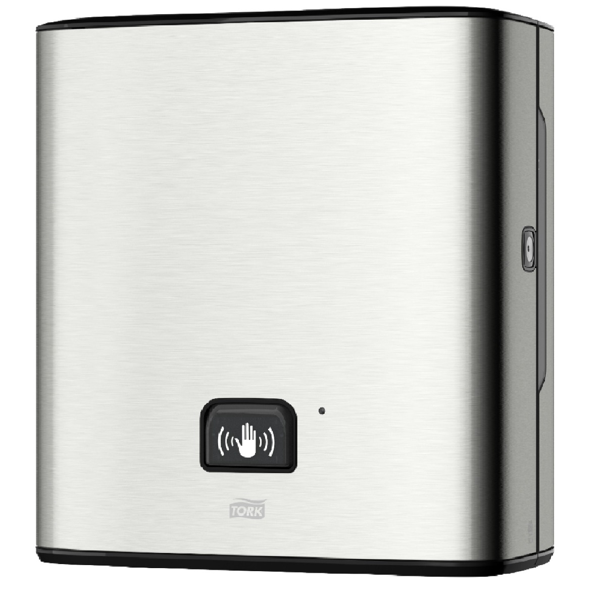 Dispenser prosoape hartie de maini cu senzor, Tork, inox, gri, sistem H1