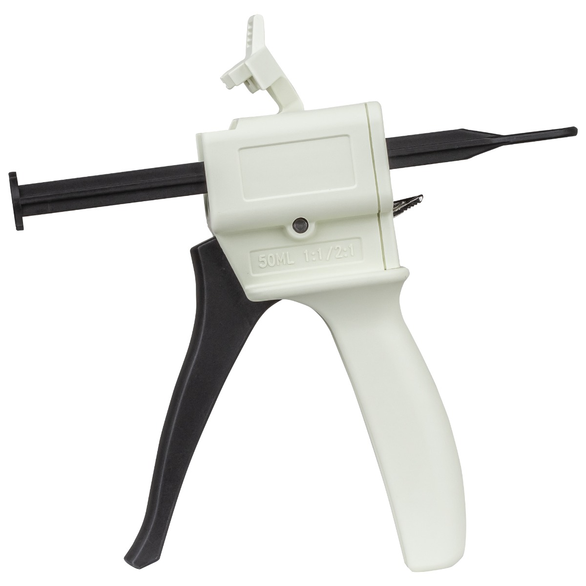 Dispenser tip pistol pentru silicon de aditie, ratie 1:1/2:1, alb, PRIMA