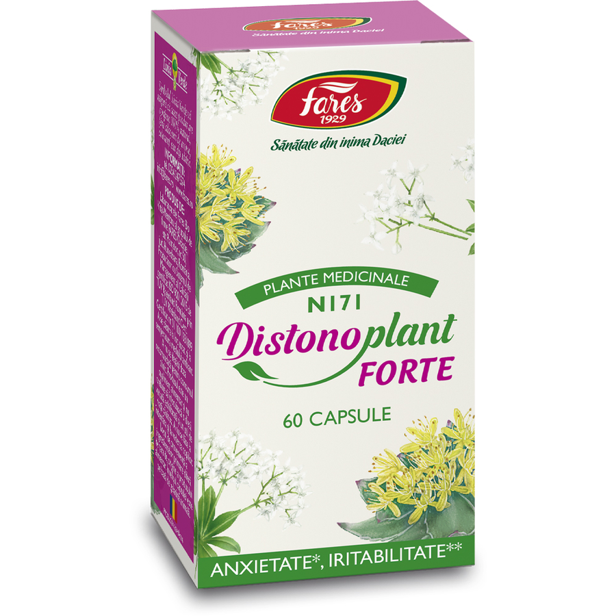 Distonoplant Forte N171, Fares | 60 capsule