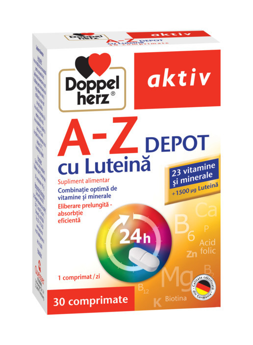 DOPPELHERZ Aktiv A-Z ret Luteina x 30tb