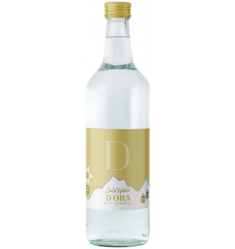 DORA - apa alcalina cu aur coloidal, D'ORA - 1000ml - poza 3