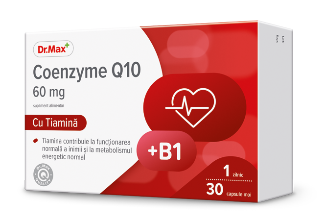 Dr. Max Coenzima Q10 60mg, 30 capsule moi