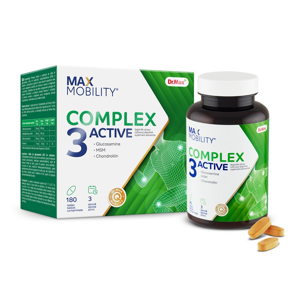 Dr. Max Complex 3 Active, 180 comprimate