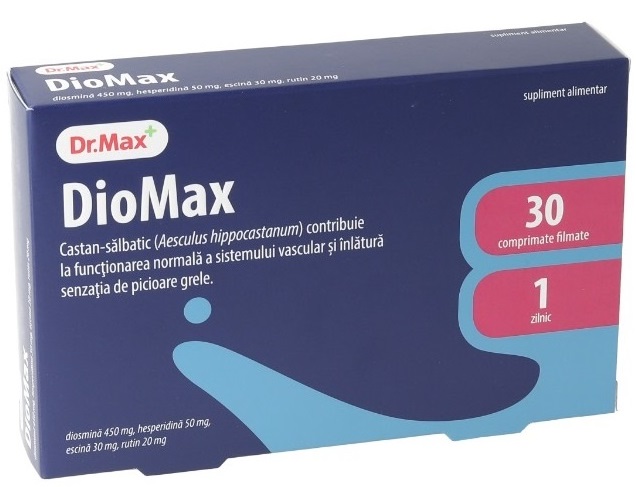 Dr. Max DioMax, 30 comprimate