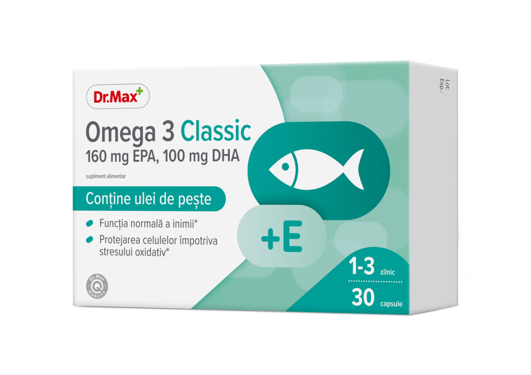 Dr. Max Omega 3 Classic, 30 comprimate moi