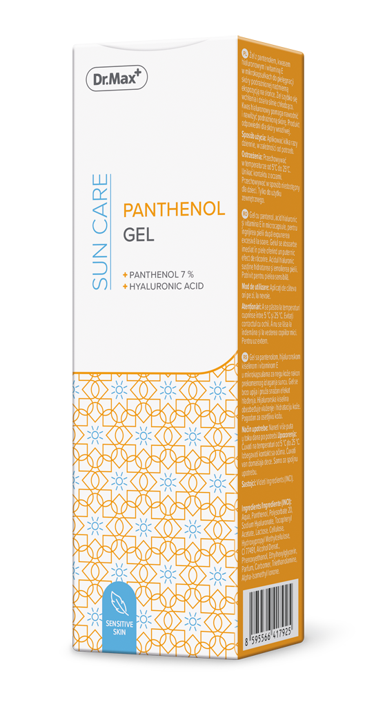 Dr. Max Panthenol gel, 100ml