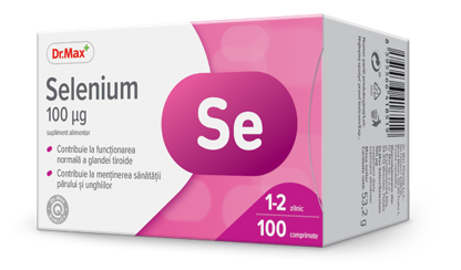 Dr. Max Selenium, 100 comprimate