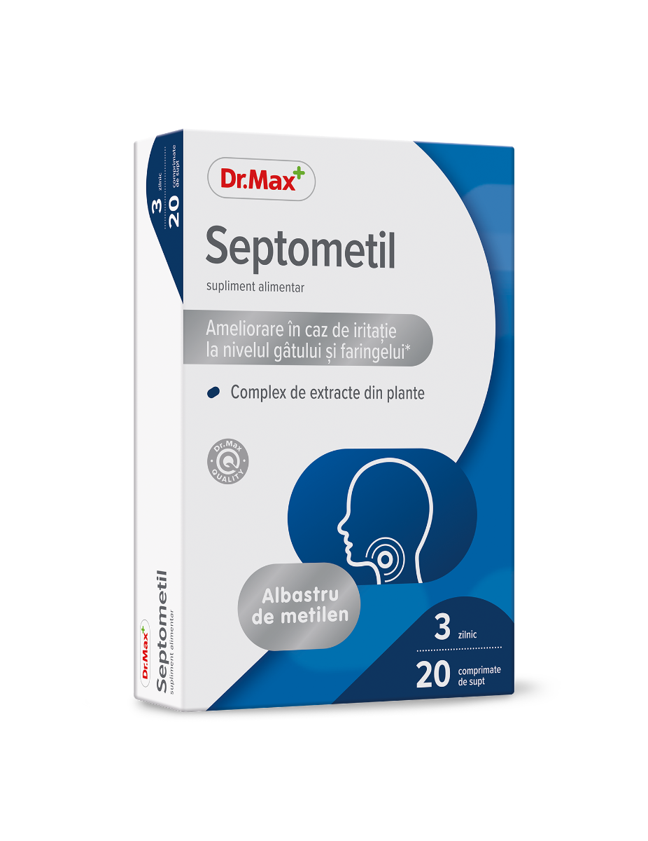 Dr. Max Septometil, 20 comprimate masticabile
