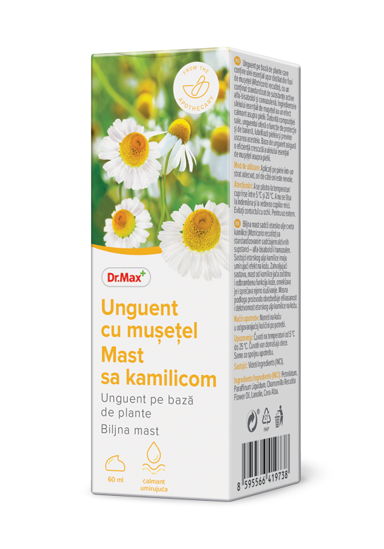 Dr. Max Unguent cu musetel, 60ml