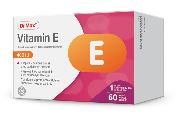 Dr. Max Vitamina E 400 UI, 60 capsule moi