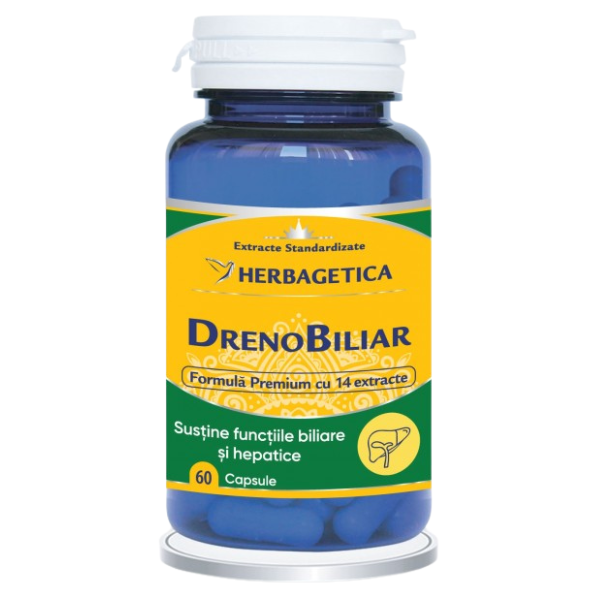 DrenoBiliar, Herbagetica | 60 capsule