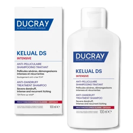 DUCRAY Kelual DS Intensive Sampon tratament anti-matreata severa si anti-mancarimi, 100ml