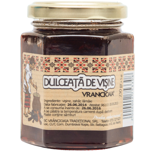 Dulceata De Visine 230g Vrancioaia