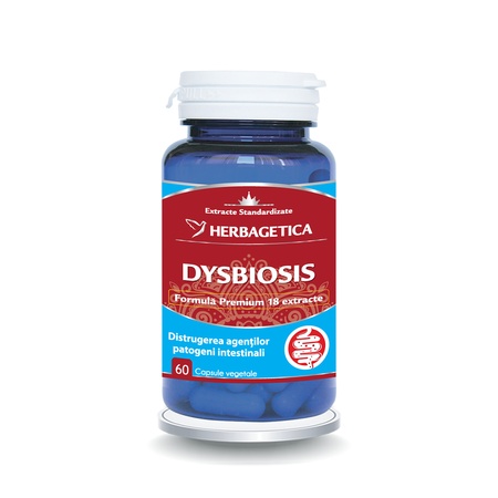 Dysbiosis, 60 capsule, Herbagetica