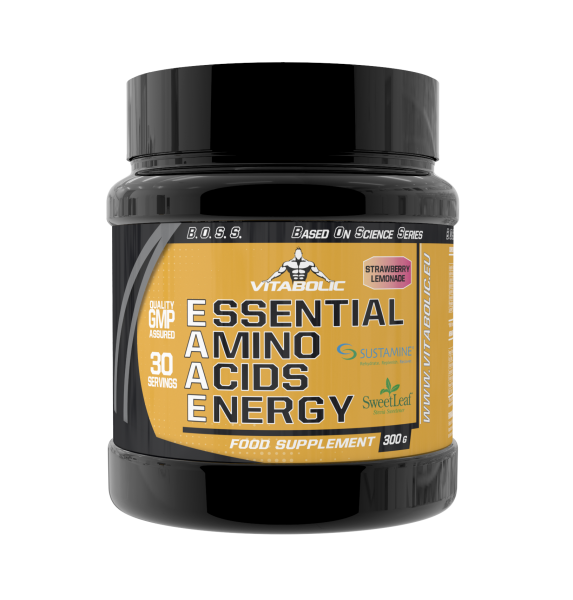 EAA Energy Strawberry Lemonade, 300g, Vitabolic