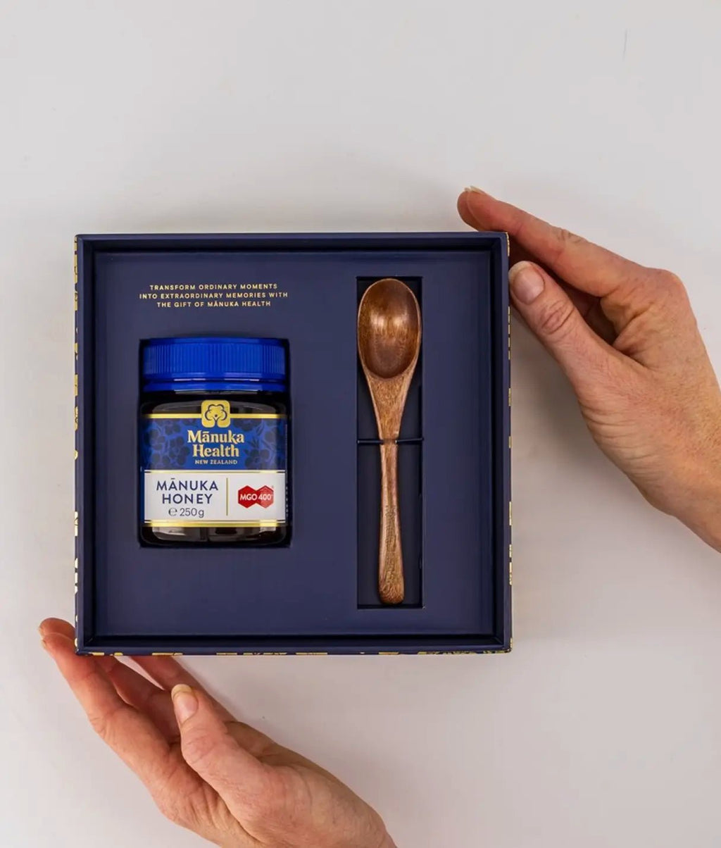 (EDITIE LIMITATA) Miere de Manuka MGO 400+ UMF 13+ (250g) (set cu lingurita inclusa) | Manuka Health - poza 3