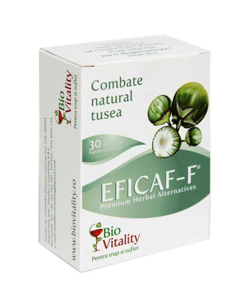 Eficaf-F 30cps - BIO VITALITY - poza 2