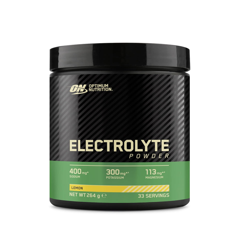 Electroliti + Magneziu Potasiu Calciu si Sodiu cu aroma de lamaie, 264g, Optimum Nutrition