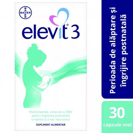 Elevit 3, Bayer | 30 capsule moi
