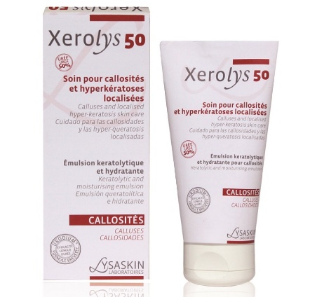 Emulsie cheratolitica si hidratanta Xerolys 50, 40 ml, Lab Lysaskin