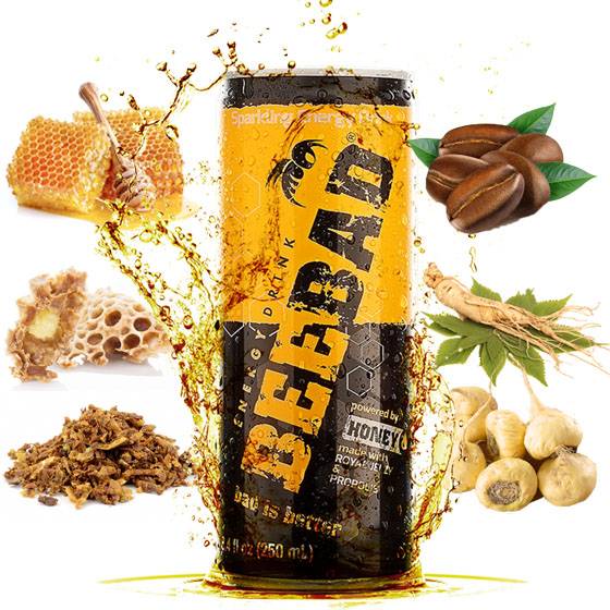 Energizant natural BeeBad, 250ml - poza 3
