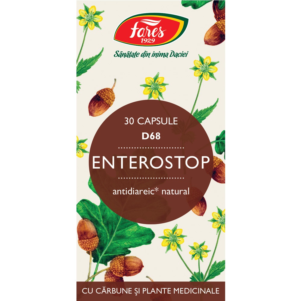 Enterostop D68, 30 capsule – Fares