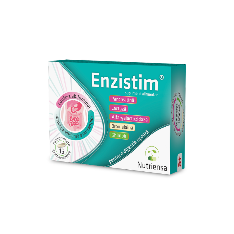 Enzistim, Antibiotice | 15 cpr gastrorezistente