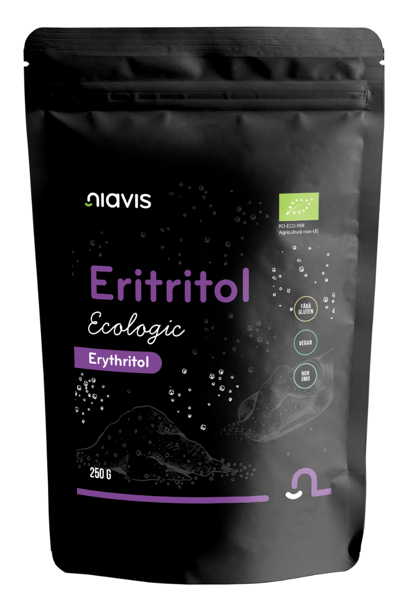 Eritritol ecologic, 250g, Niavis