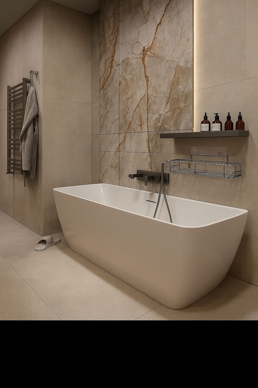 Etajera baie si bucatarie eleganta, organizator, design exclusivist, finisaj cromat, prindere prin lipire – montaj rapid in doar 5 minute - poza 4