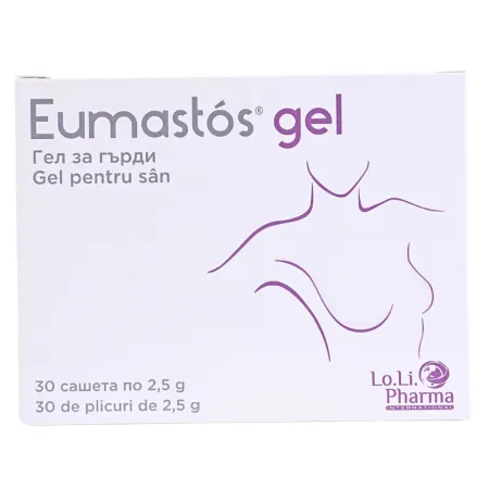 Eumastos gel dermatologic, Loli Pharma | 30 plicuri x 2,5 g