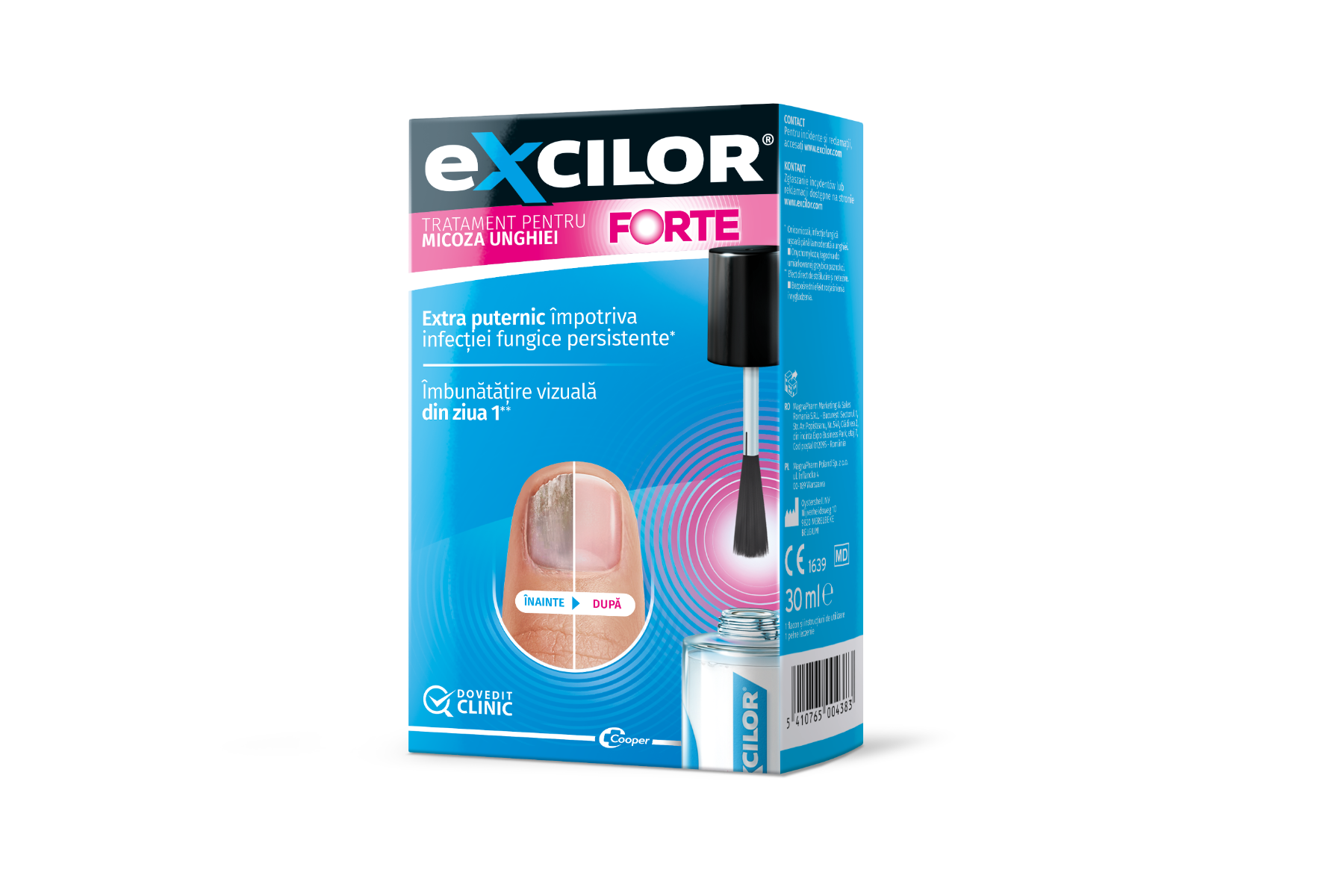 Excilor Forte pentru infectia fungica a unghiei, 30ml, Excilor