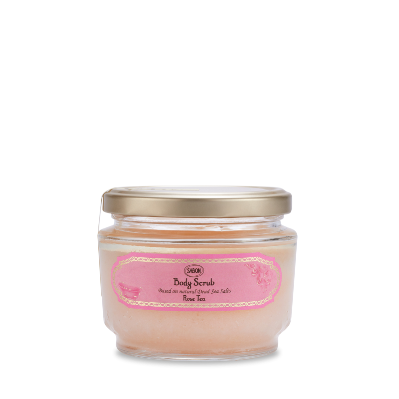 Exfoliant de corp Rose Tea, 320g, Sabon