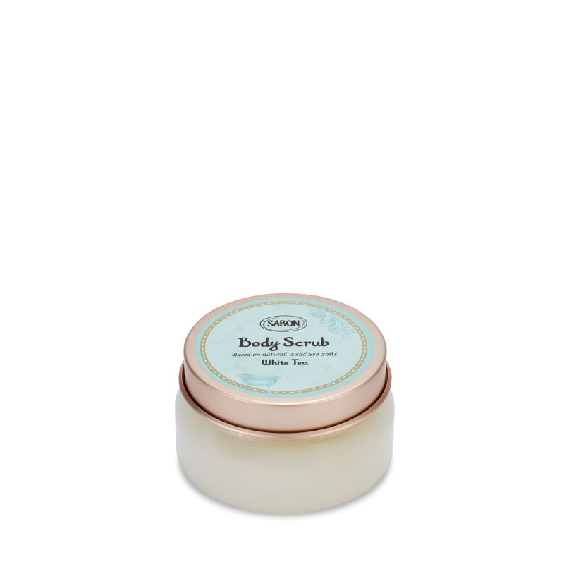 Exfoliant de corp White Tea, 200g, Sabon