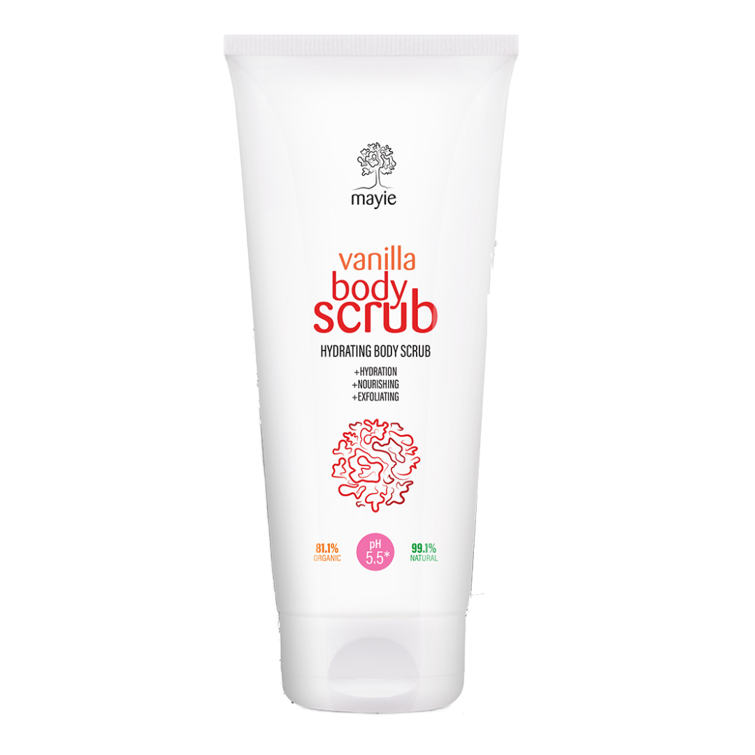 Exfoliant pentru corp Vanilla Body Scrub, 200ml, Mayie