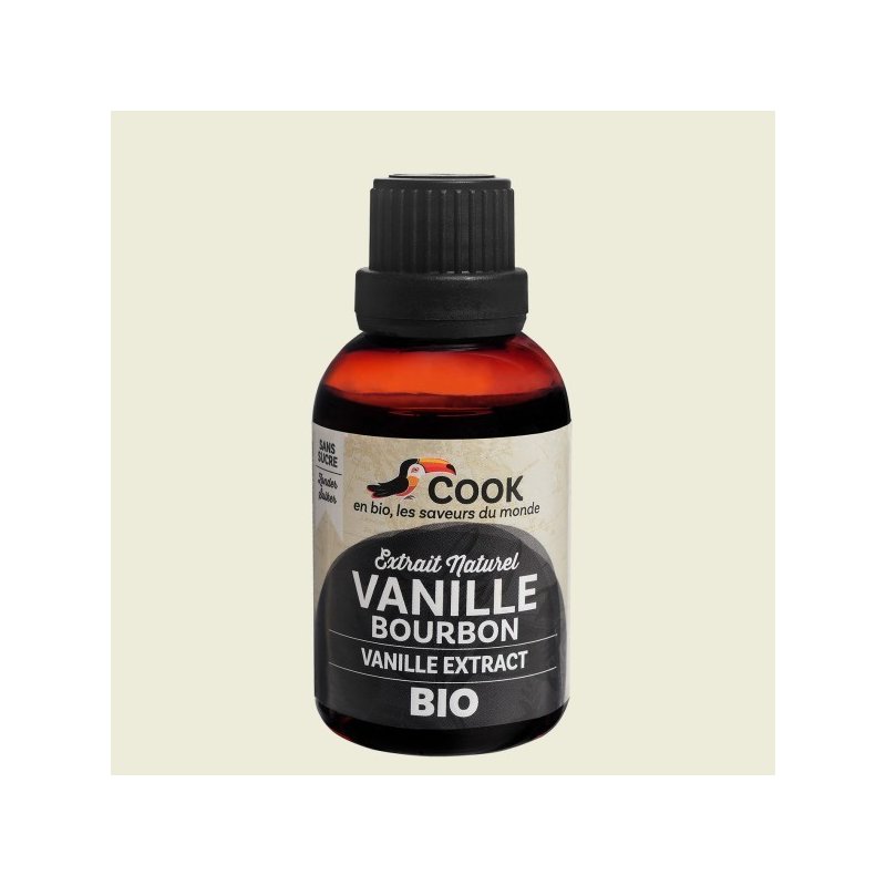 Extract de vanilie bourbon bio 40ml Cook