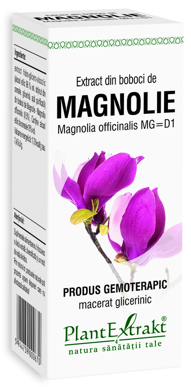 Extract din boboci de magnolie, 50ml, PlantExtrakt