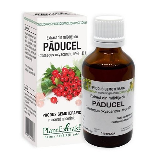 Extract din mlădiţe de Păducel, 50ml, PlantExtrakt