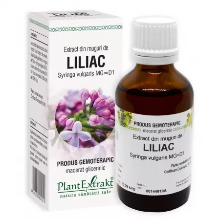 Extract din muguri de liliac, 50ml, Plantextrakt
