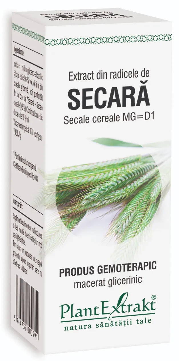 Extract din radicele de secara, 50ml, PlantExtrakt