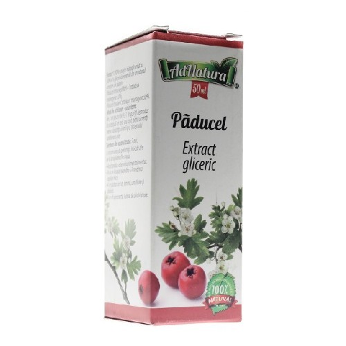 Extract Gliceric Paducel Frunze&Flori 50ml AdNatura