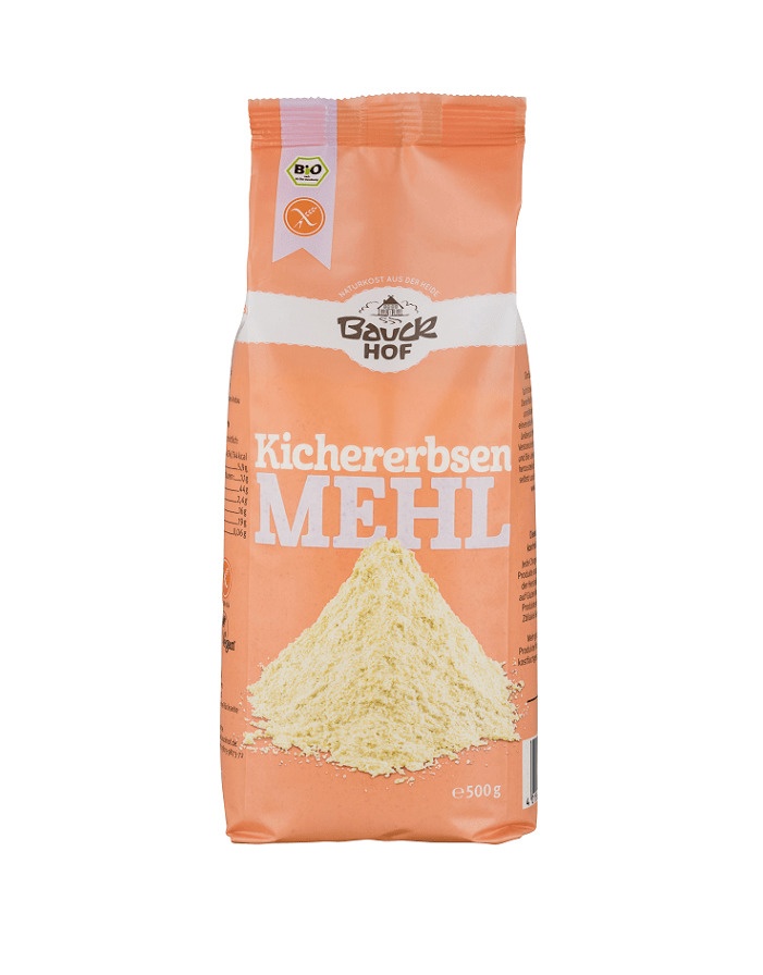 Faina de naut fara gluten ECO 500g, Bauck Hof