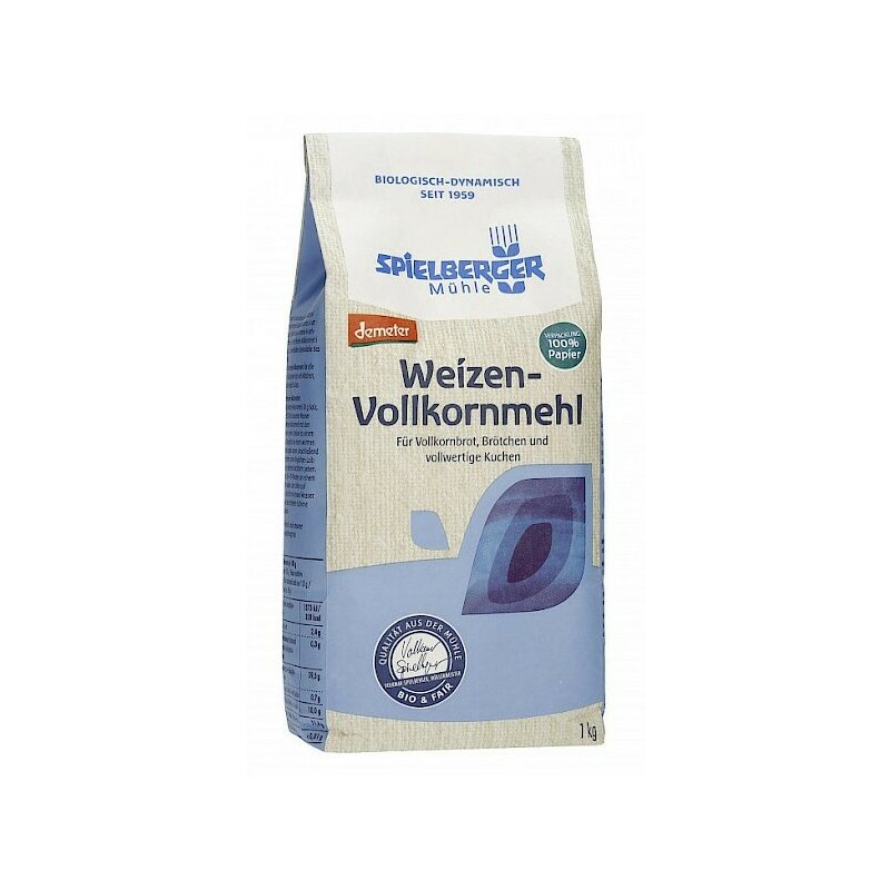 Faina integrala de grau bio 1kg Spielberger