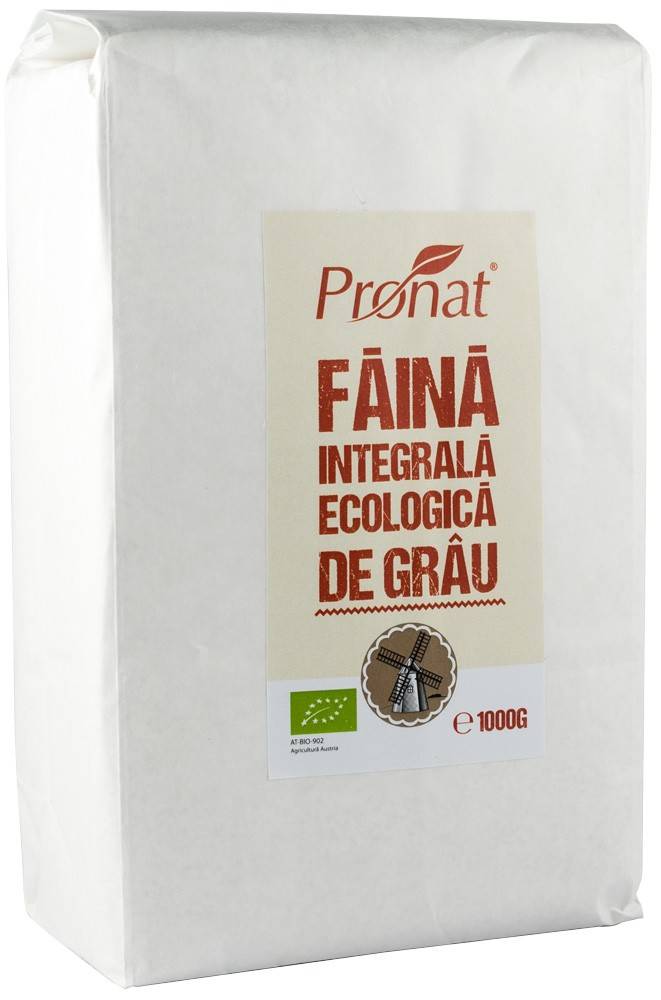 Faina integrala de grau - eco-bio 1kg- Pronat - poza 2