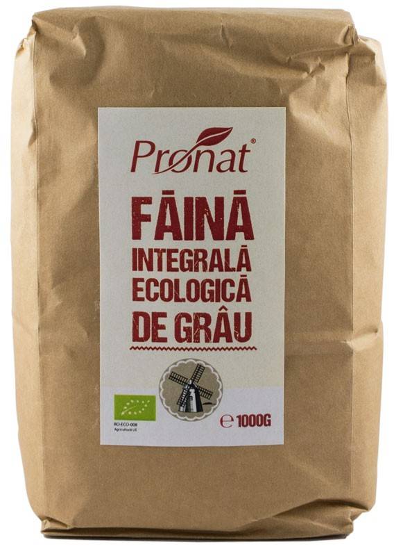 Faina integrala de grau - eco-bio 1kg- Pronat - poza 3