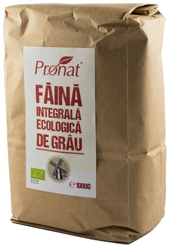 Faina integrala de grau - eco-bio 1kg- Pronat - poza 4