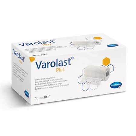 Fasa elastica cu zinc Varolast Plus, 10cm x 10m, Hartmann