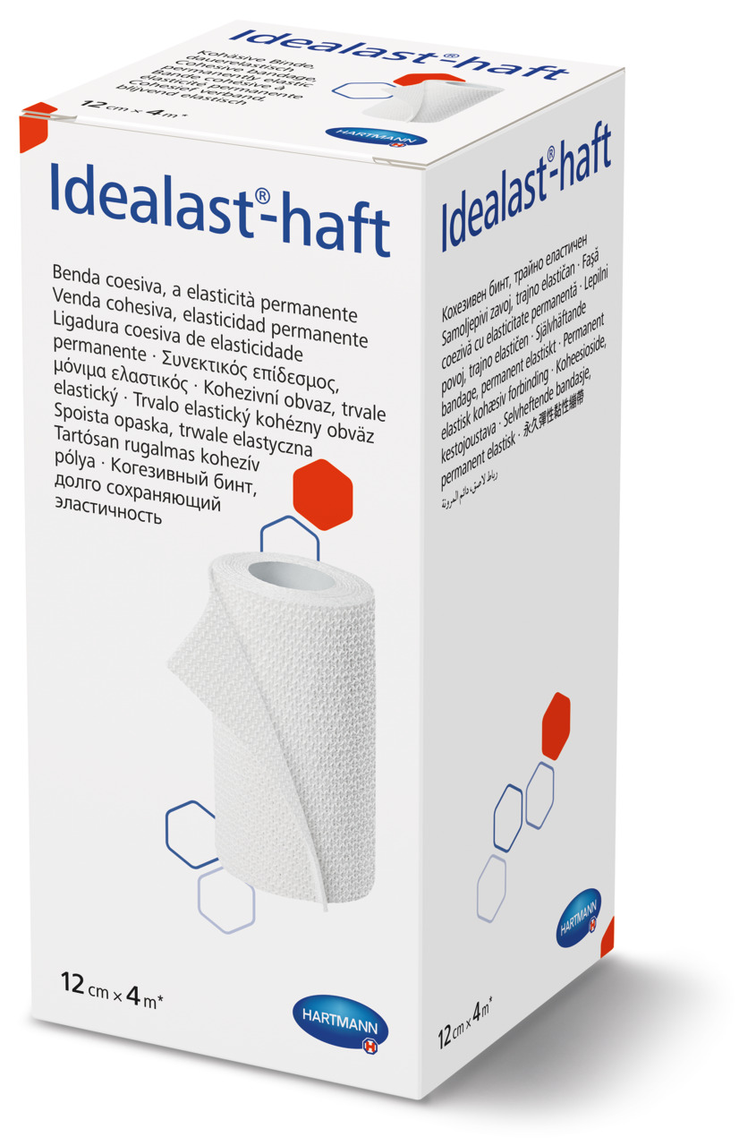 Fasa elastica Idealast-Haft, 12 cm x 4 m, Hartmann