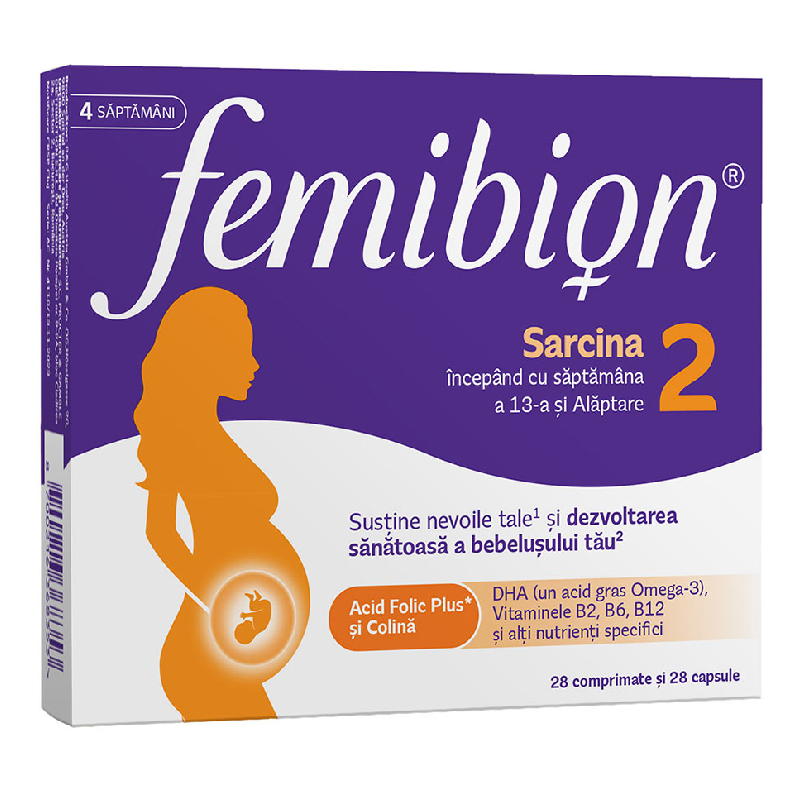 Femibion 2, 28 comprimate+28 capsule, Procter&Gamble